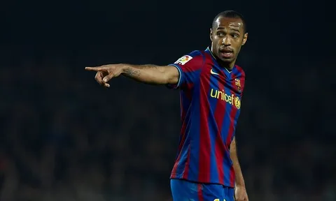 Barca từng có đội hình toàn Pháp nổi tiếng