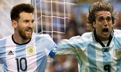 Sự thật: Messi vẫn đứng sau kỷ lục của Batistuta
