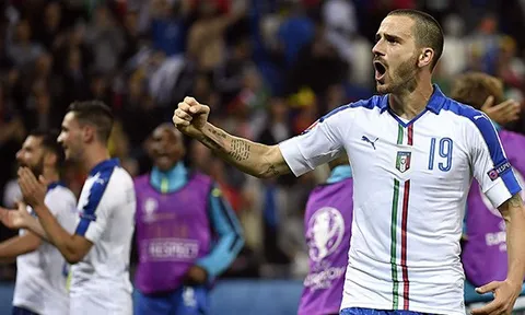 Bonucci và đặc sản siêu trung vệ Italia