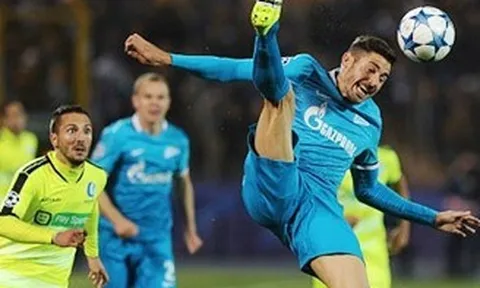 Zenit ngược dòng 4-3 không tưởng trước Maccabi Tel-Aviv