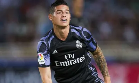 Zidane: James Rodriguez vẫn đang hạnh phúc tại Real