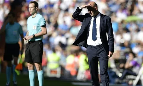 Zinedine Zidane chẳng hơn gì Rafa Benitez sau 7 vòng đầu tiên