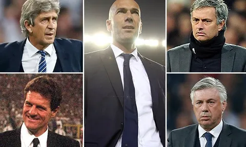 Zinedine Zidane và 10 HLV có khởi đầu tốt nhất cùng Real Madrid