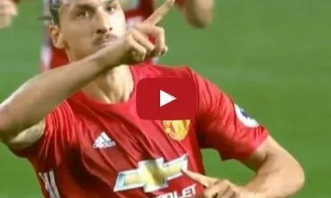 Zlatan Ibrahimovic chứng tỏ đẳng cấp trong trận M.U - Southampton