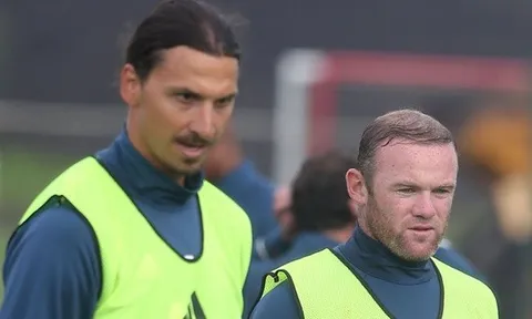 Đến chưa lâu, Ibra đã 'kết' Rooney