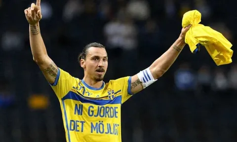 Zlatan Ibrahimovic và 10 bàn thắng đẹp nhất cho Thụy Điển