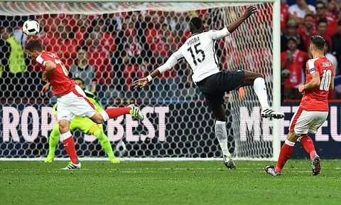 Pogba chơi bùng nổ, Pháp vẫn bị Thụy Sĩ cầm chân