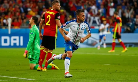 Italia dùng đội hình già nhất EURO 2016 hạ Bỉ