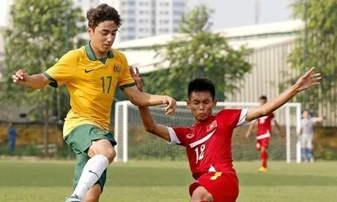 U16 Việt Nam bất ngờ thắng đậm U16 Australia 3-0