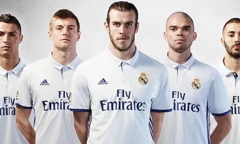 Áo đấu mới của Real, Barca và các CLB hàng đầu châu Âu