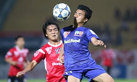 Trước vòng 21 V-League 2016: Tâm điểm ‘chung kết ngược’ Long An gặp HAGL
