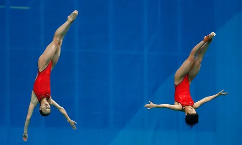 Những hình ảnh đẹp của VĐV nhảy cầu Olympic 2016