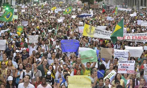 Có thể xảy ra biểu tình ở Brazil trong ngày khai mạc Olympic