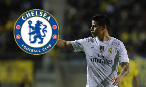 Đại diện của James Rodriguez bí mật sang Anh đàm phán
