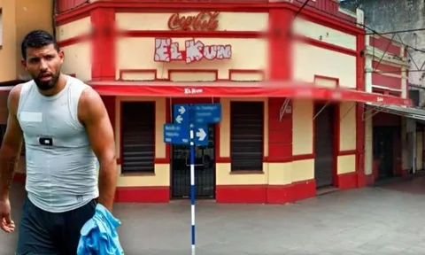 Cửa hiệu lợi dụng Aguero để bán… sandwich