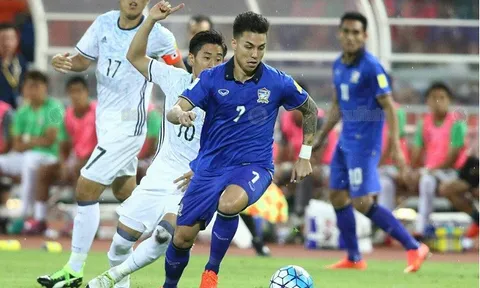 Thua Nhật Bản, Thái Lan tan mộng World Cup 2018