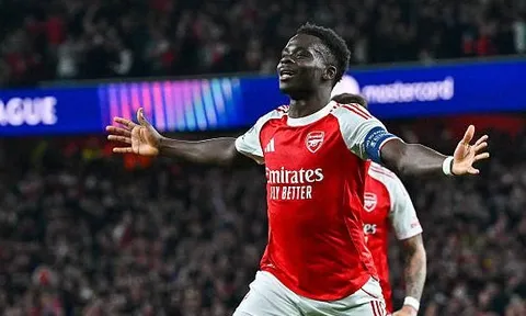 Saka mơ về đoạn kết có hậu tại Budapest cùng Arsenal