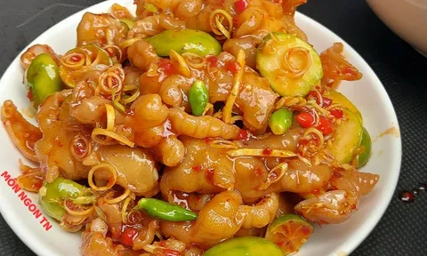 Cách làm chân gà sốt Thái ngon tại nhà