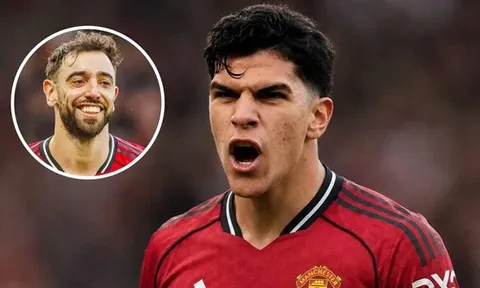 Mateus Fernandes mơ ước được thi đấu cùng Bruno tại MU