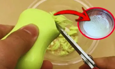 Xà phòng trộn chung với đường, mang đi dùng ai cũng thích