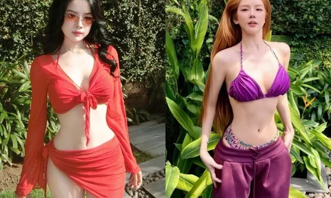 Mỹ nhân Việt diện bikini khoe đường cong cực phẩm: Từng bật khóc sau khi sửa mũi, U35 sống giàu sướng như "phú bà"
