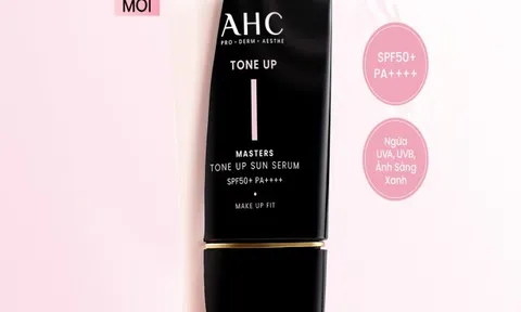 AHC Masters Tone Up “phủ sóng” với livestream và ưu đãi hấp dẫn trên Shopee