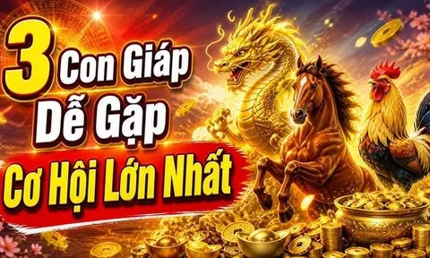 Tháng 7 Âm, Nam Tào chốt sổ 3 con giáp nở rộ Tiền - Tình