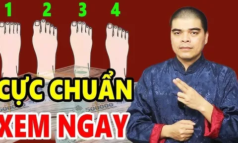 Người có tướng chân này cả đời đi trên nhung lụa: Kiểm tra ngay xem bạn có không?