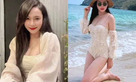 "Người tình Việt Anh" trên phim VTV bụng bầu lên set quay nhưng khán giả chẳng nhận ra, đẻ xong diện bikini đẹp nhức nhối