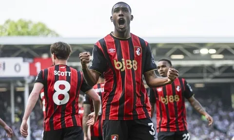 Bournemouth áp sát top 5 sau trận cầu 2 thẻ đỏ ở London