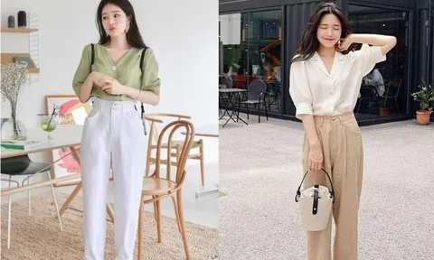 Bí quyết phối đồ mùa nóng cho dáng thấp tròn