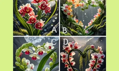 Trắc nghiệm: Chọn một đóa hoa, lộ ngay bạn đang chiếm vị trí số mấy trong lòng chồng