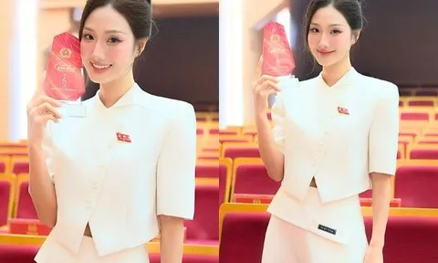 Mỹ nhân VTV khoe eo “siêu thực” khi dự Liên hoan Giọng hát Công an: Là “con dâu quốc dân”, thoại toàn câu chấn động