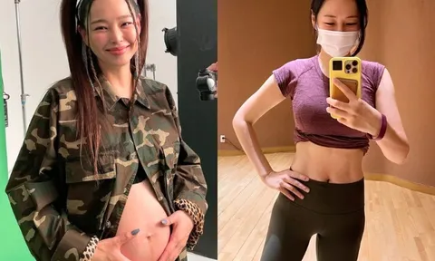 Hoa hậu có bằng Tiến sĩ U45 sinh 2 con với chồng doanh nhân, đẻ xong khoe body săn chắc nuột nà như gái son