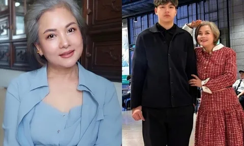 Nữ NSND là Đại tá nổi tiếng với mái tóc bạc, lấy Giám đốc đẹp trai nhất màn ảnh sinh con toàn "cực phẩm"