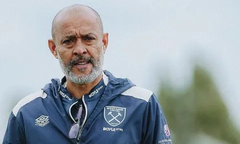 Nuno Santo cần canh bạc tất tay trước Arsenal để cứu West Ham