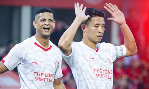Tiến Dũng tỏa sáng Viettel phả hơi nóng lên CAHN