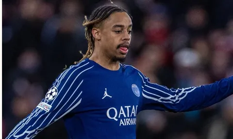 Liverpool đàm phán chiêu mộ Bradley Barcola từ PSG