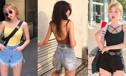 Kiểu bodysuit khoét hông đang được Gen Z lăng xê mạnh trong mùa hè năm nay
