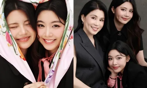 Nhà MC Quyền Linh được khen "khéo đẻ", nhan sắc chuẩn Hoa hậu của 2 ái nữ khi chung khung hình với mẹ gây "bão mạng"