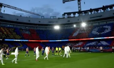 Trận Siêu kinh điển lập kỷ lục khán giả mới tại Spotify Camp Nou