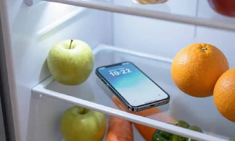 Điều gì xảy ra nếu bỏ điện thoại bị nóng vào tủ lạnh để hạ nhiệt?