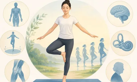 Đứng một chân, bạn giữ thăng bằng được bao lâu? Điều đó phản ánh nhiều điều về cơ thể