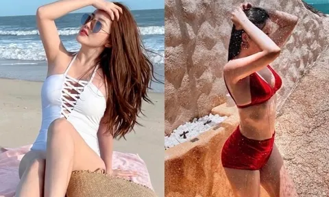 "Công chúa" nổi tiếng đẻ xong càng đẹp, mặc bikini nóng bỏng được đại gia Hà Tĩnh đưa đi du lịch khắp nơi