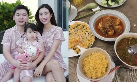 Sao Việt 24h: "Dâu hào môn" Đỗ Mỹ Linh khoe mâm cơm 3 món tại gia, hài hước tự nhận "bày vẽ"