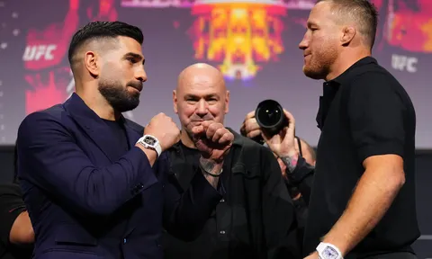 Justin Gaethje mỉa mai sự thiếu kiềm chế của Ilia Topuria trước thềm đại chiến UFC White House