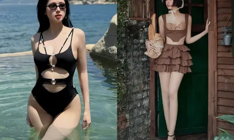 Hot girl diện bikini nóng bỏng là vợ đại gia Hà thành giàu nức tiếng, càng đẻ càng đẹp khiến dân tình say đắm