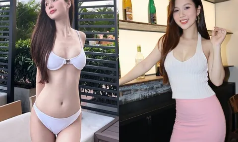 "Cô y tá" cả nước biết mặt diện bikini khoe dáng nét căng, sau sinh ăn diện nóng bỏng còn hơn thời con gái
