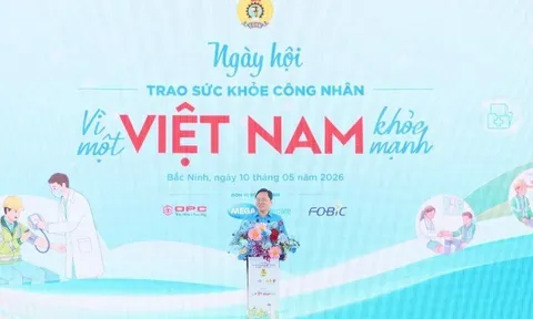 Đa dạng hoạt động tại chương trình “Trao sức khỏe công nhân”: Tăng cường chăm sóc xương khớp cho người lao động