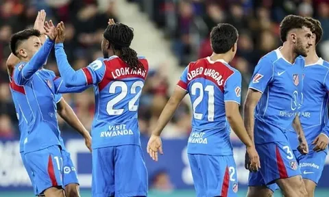 Atletico Madrid hạ gục Osasuna, củng cố top 4 La Liga